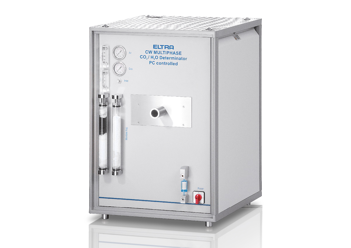 Анализатор CW-800M для определения углерода и воды в материалах